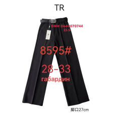 Fudeyan Wide leg джинси чорного кольору стрейчеві 28-33 8595