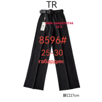 Fudeyan Wide leg джинси чорного кольору стрейчеві 25-30 8596