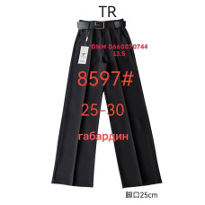 Fudeyan Wide leg джинси чорного кольору стрейчеві 25-30 8597