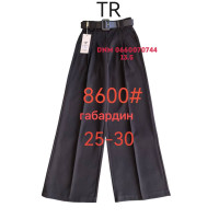 Fudeyan Wide leg джинси чорного кольору стрейчеві 25-30 8600