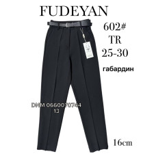 Fudeyan Мом джинси чорного кольору Mom fit 25-30 602