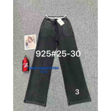 Fudeyan Wide leg брюки габардин сірого кольору широкі 25-30 925