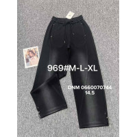 Fudeyan Wide leg джинси широкі сірого кольор M-L-XL 969
