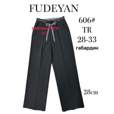 Fudeyan Класичні брюки чорного кольору штани Classic fit 28-33 606