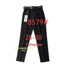 Fudeyan Класичні брюки чорного кольору штани Classic fit 25-30 8579
