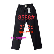 Fudeyan Класичні брюки чорного кольору штани Classic fit 31-36 8588