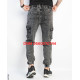 GaxGax Джогери брюки сірого кольору з боковими кишенями Jogger 32-38 1115
