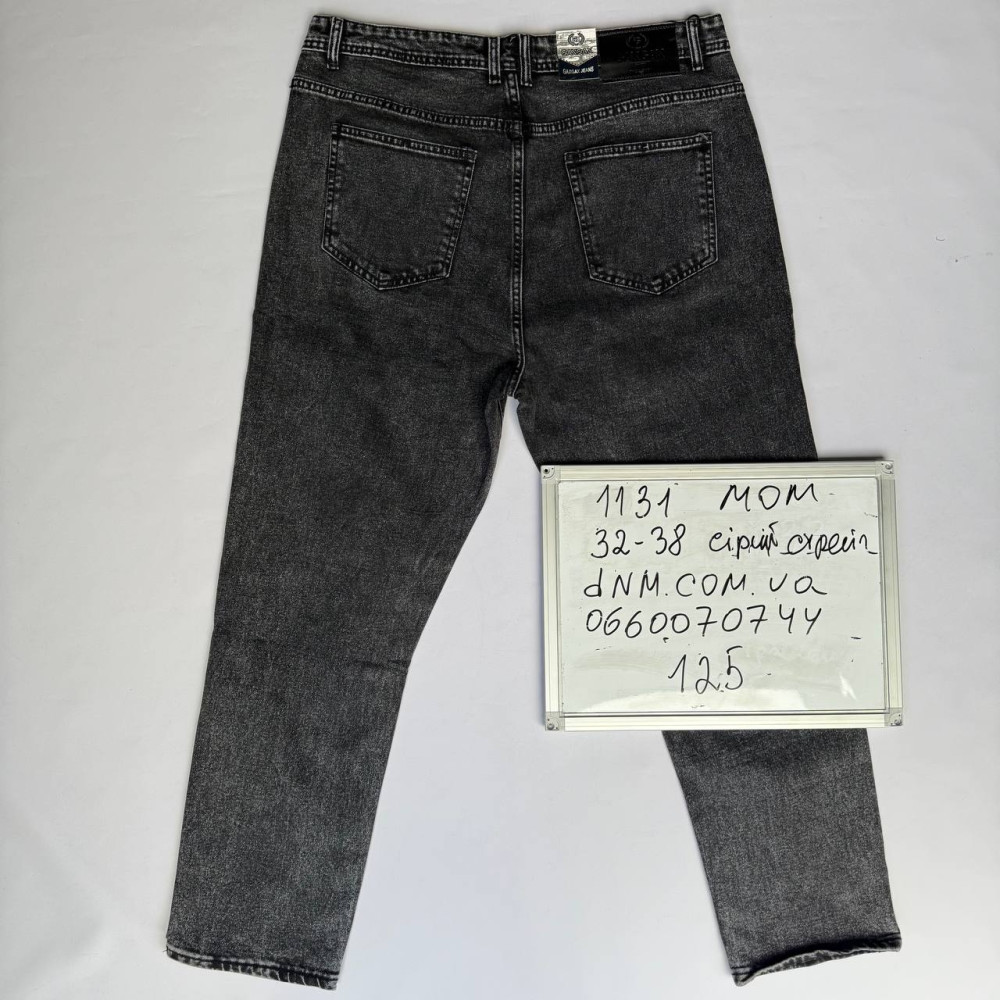 GaxGax Мом джинси сірого кольору Mom fit 32-38 1131