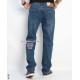 GaxGax Класичні джинси синього кольору Classic fit 29-38 1132