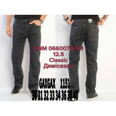 GaxGax Класичні джинси сірого кольору Classic fit 30-40 1151
