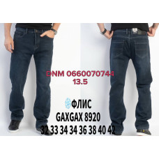 GaxGax Класичні джинси синього кольору Classic fit 32-42 8920