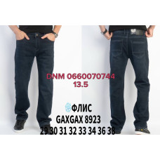 GaxGax Класичні джинси синього кольору Classic fit 29-38 8923