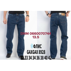 GaxGax Класичні джинси синього кольору Classic fit 32-42 8928