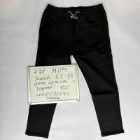 GaxGax Мом джинси чорного кольору Mom fit 29-38 778
