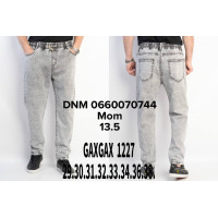 GaxGax Мом джинси сірого кольору 29-38 1227