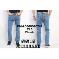 GaxGax Класичні джинси синього кольору 30-40 1267