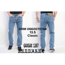 GaxGax Класичні джинси синього кольору 30-40 1267
