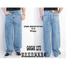 GaxGax Баггі джинси блакитний кольору Baggy fit 30-40 1272