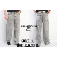 GaxGax Баггі джинси сірого кольору Baggy fit 29-38 1281