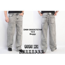GaxGax Баггі джинси сірого кольору Baggy fit 29-38 1281
