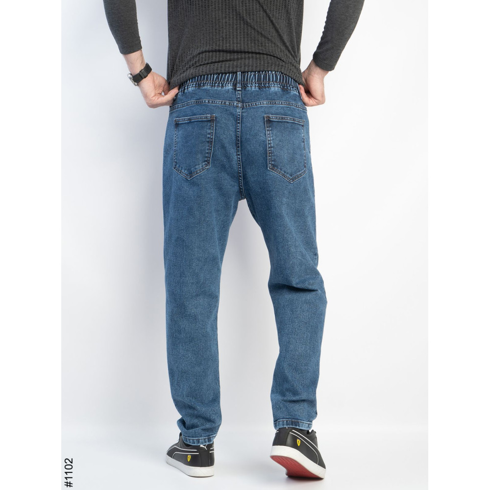 GaxGax Мом джинси синього кольору Mom fit 29-38 1102
