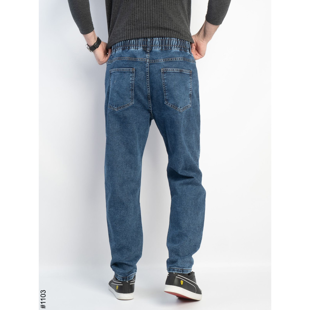 GaxGax Мом джинси синього кольору Mom fit 32-38 1103