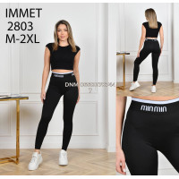 Immet  Легінси чорного кольору M-2Xl 2803 