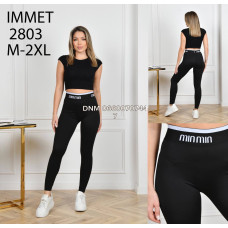 Immet  Легінси чорного кольору M-2Xl 2803 