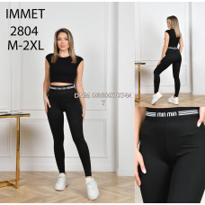 Immet  Легінси чорного кольору M-2Xl 2804 