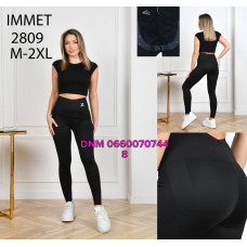 Immet  Легінси чорного кольору M-2Xl 2809 