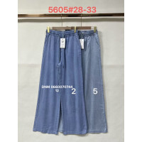 Immet  Wide leg брюки трикотажні холодний шовк холодок стрейч літо 28-33 5605