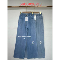 Immet  Wide leg брюки трикотажні холодний шовк холодок стрейч літо 28-33 5606