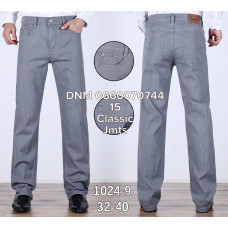JMTS Класичні джинси сірого кольору Classic fit 32-40 1024-9