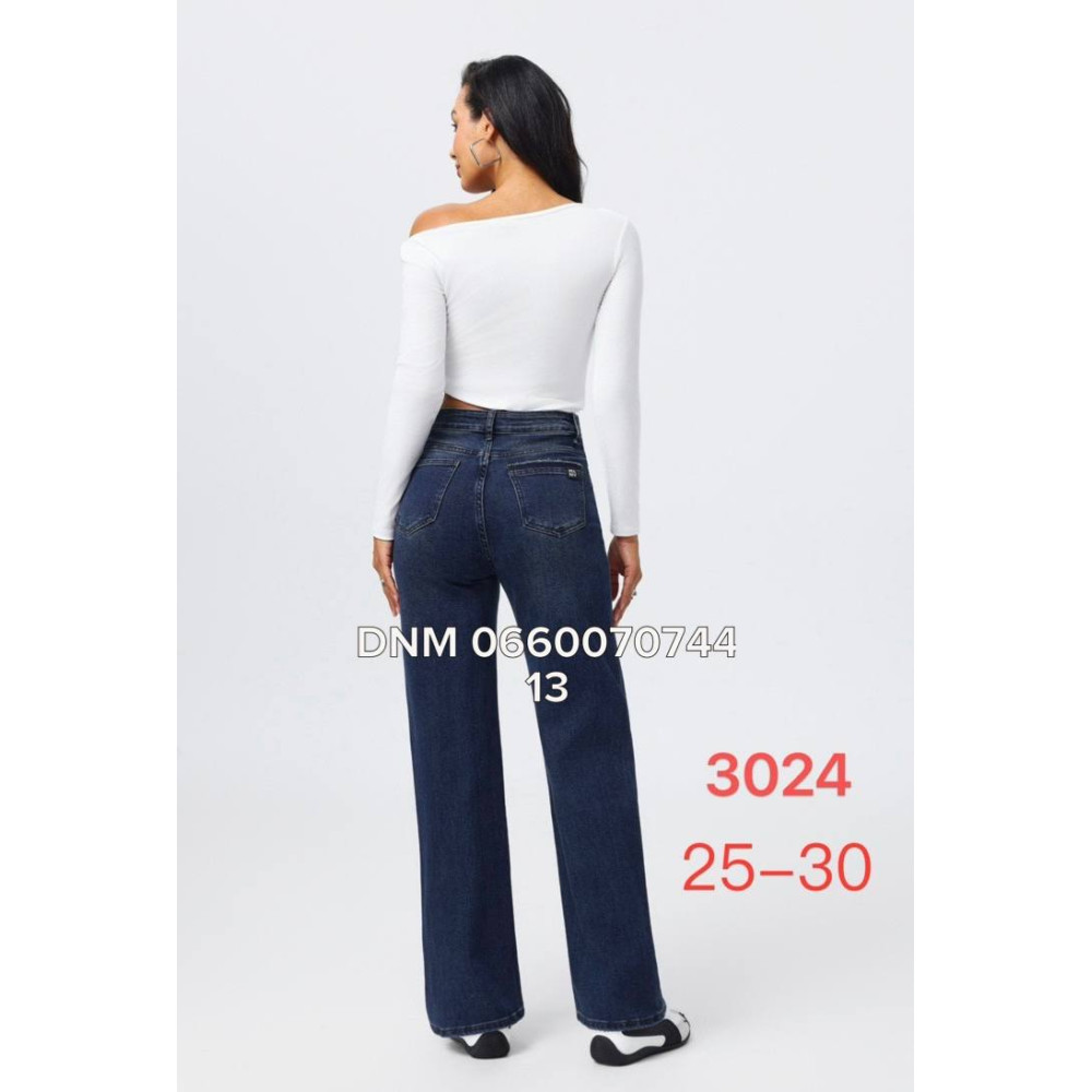 Jeleey  Wide leg джинси широкі синього кольору 25-30 3024