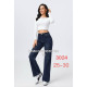 Jeleey  Wide leg джинси широкі синього кольору 25-30 3024