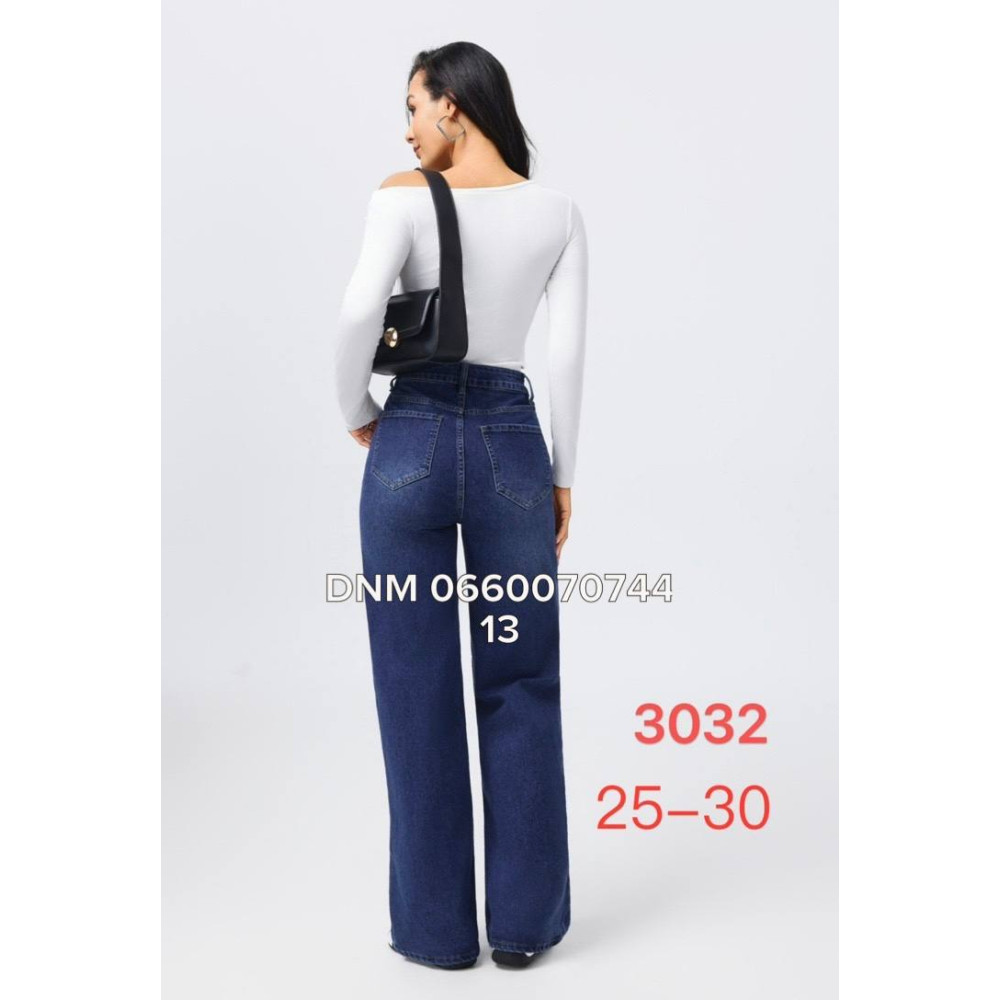 Jeleey  Wide leg джинси широкі синього кольору 25-30 3032