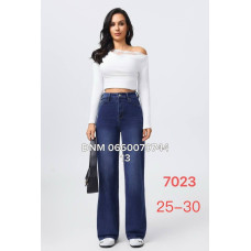 Jeleey  Wide leg джинси широкі синього кольору 25-30 7023
