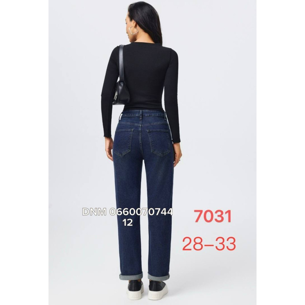 Jeleey  Мом джинси синього кольору Mom fit 28-33 7031