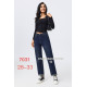 Jeleey  Мом джинси синього кольору Mom fit 28-33 7031