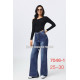 Jeleey  Wide leg джинси широкі синього кольору 25-30 7046-1