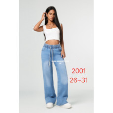 Jeleey  Баггі джинси блакитного кольору Baggy 26-31 2001
