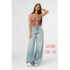 Jeleey  Баггі джинси блакитного кольору Baggy 26-31 2029