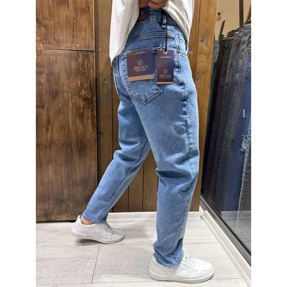 John Lucca Мом джинси блакитного кольору Mom fit 34-42 486