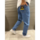 John Lucca Мом джинси блакитного кольору Mom fit 29-38 503