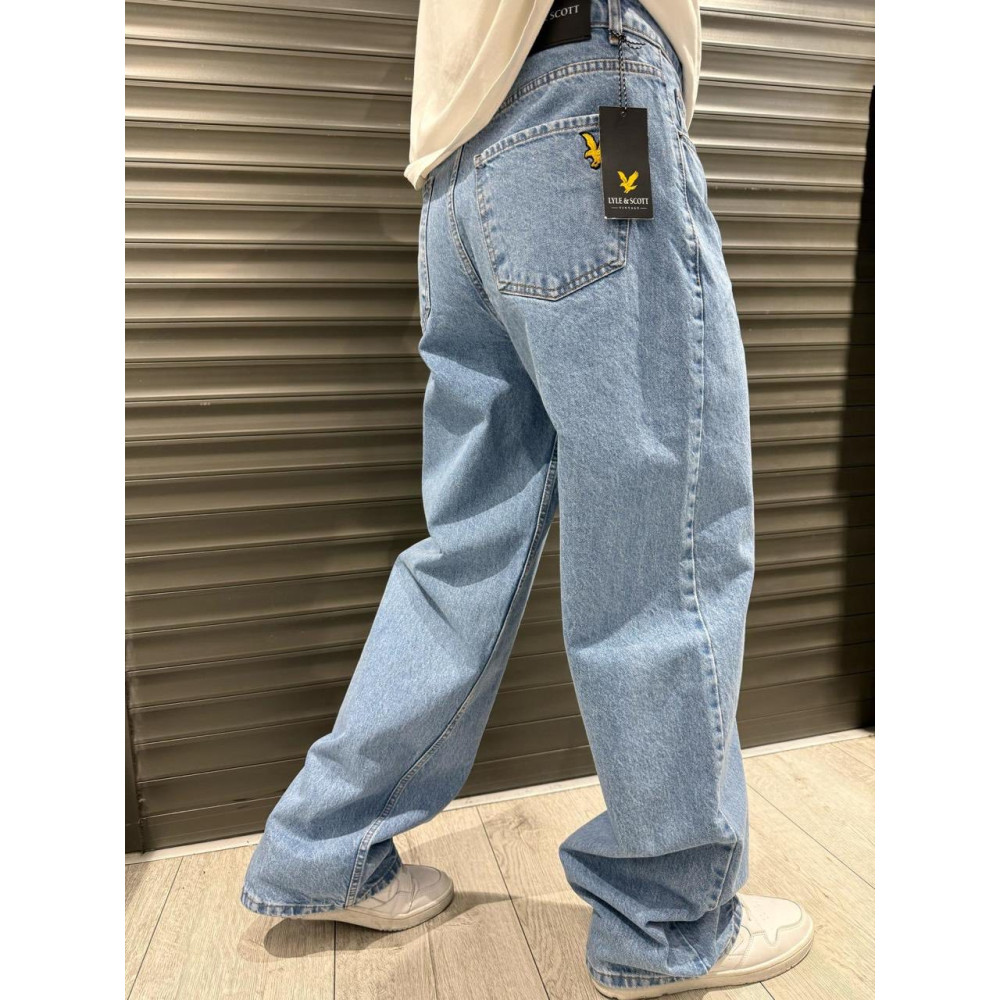 John Lucca Баггі джинси блакитного кольору осінь Baggy 27-33 222