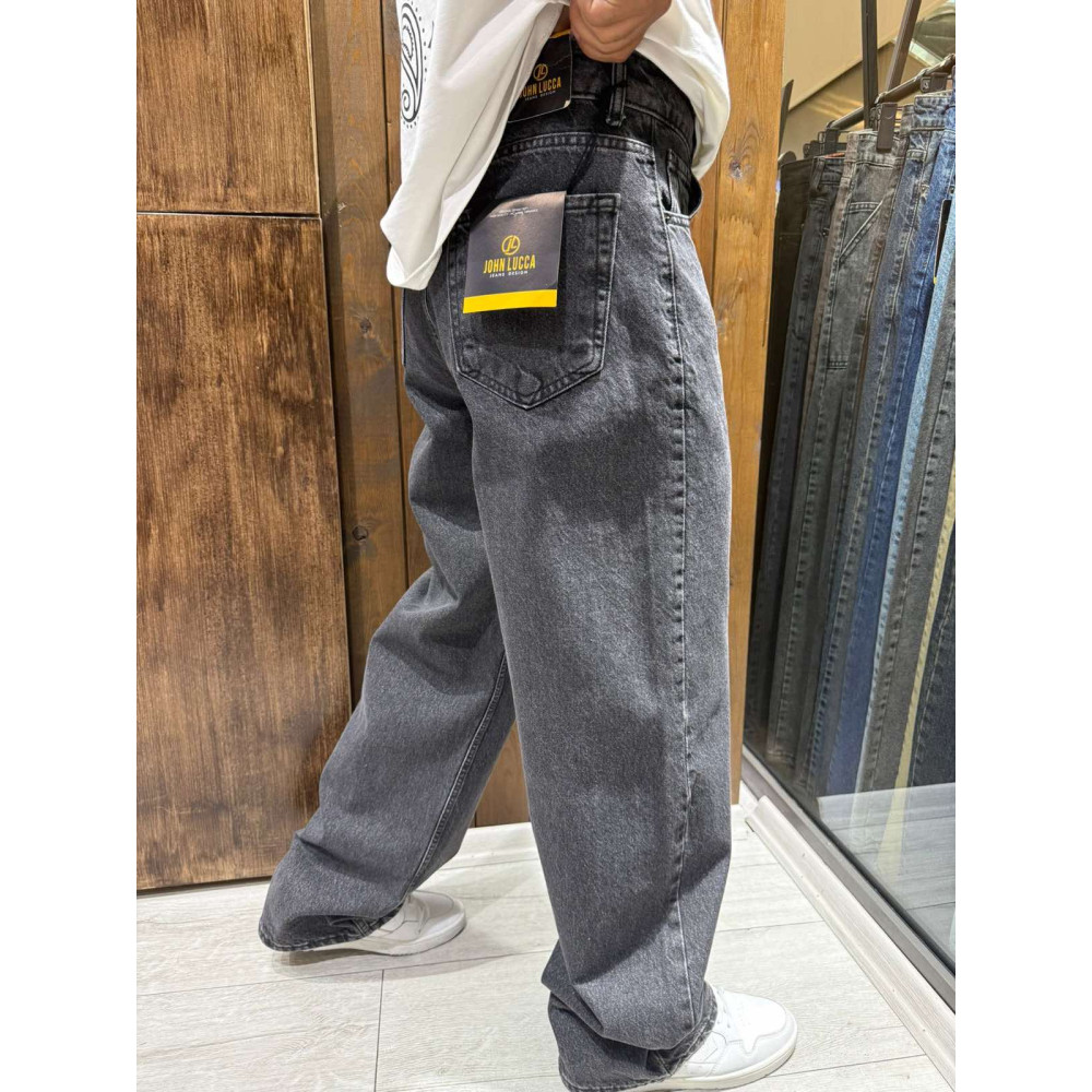 John Lucca Баггі джинси сірого кольору Baggy 28-34 254