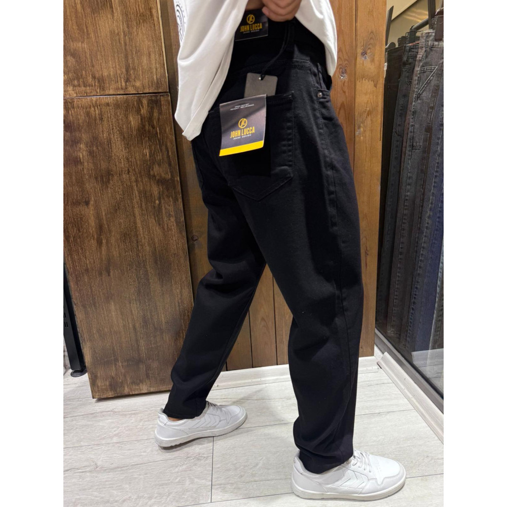 John Lucca Мом джинси чорного кольору Mom fit 29-38 491