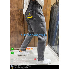 John Lucca Мом джинси сірого кольору Mom fit 32-42 923-501