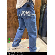 John Lucca Баггі джинси синього кольору Baggy 28-36 691