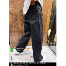 John Lucca Баггі джинси чорного кольору Baggy fit 25-32 1027-733